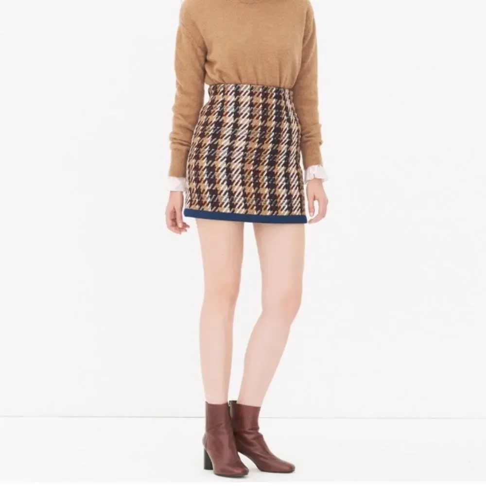 Sandro “Nasty” tweed mini skirt 2/US M - Picture 3 of 7
